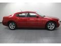 2008 Inferno Red Crystal Pearl Dodge Charger R/T  photo #7