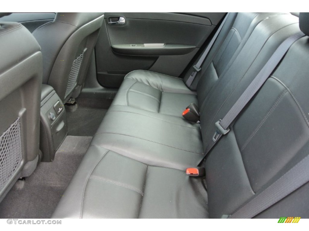 Ebony Interior 2012 Chevrolet Malibu LTZ Photo #78675172