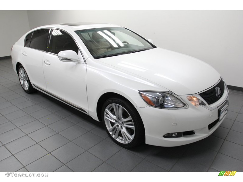 Starfire White Pearl 2008 Lexus GS 450h Hybrid Exterior Photo #78675374