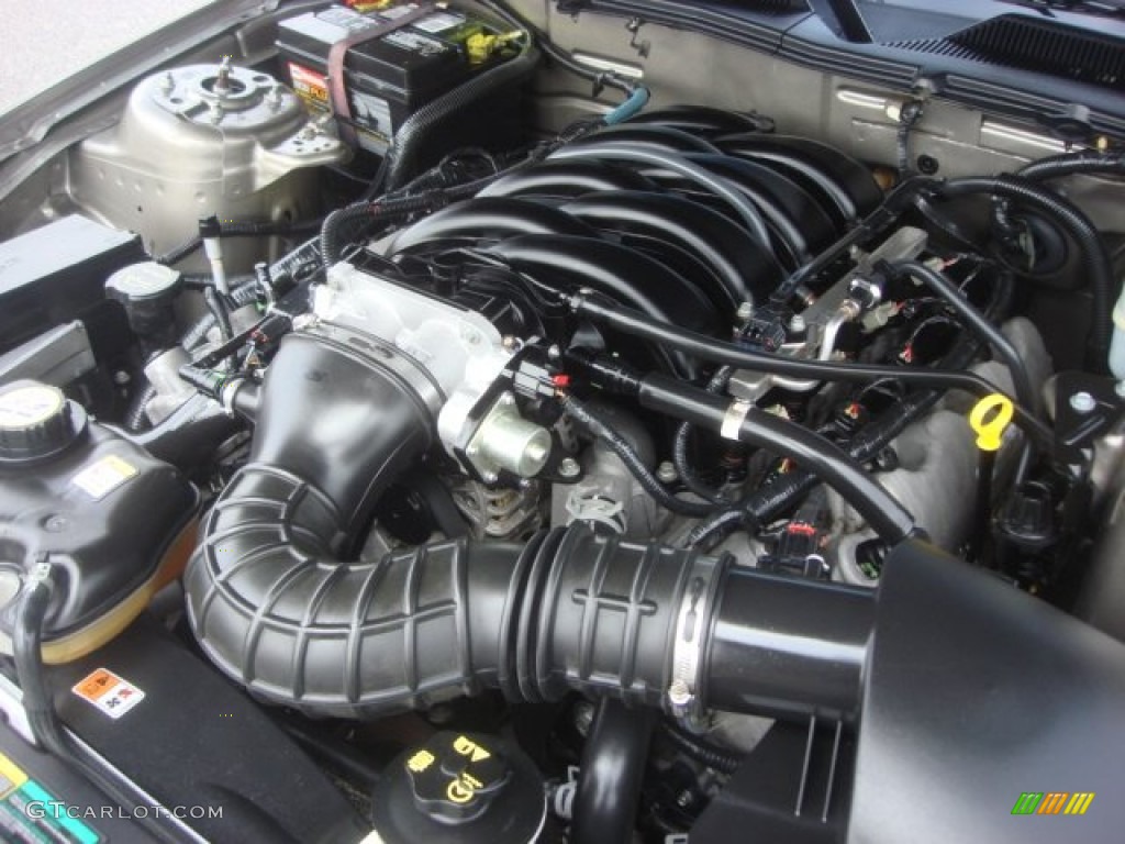 2005 Mustang GT Premium Coupe - Mineral Grey Metallic / Dark Charcoal photo #28