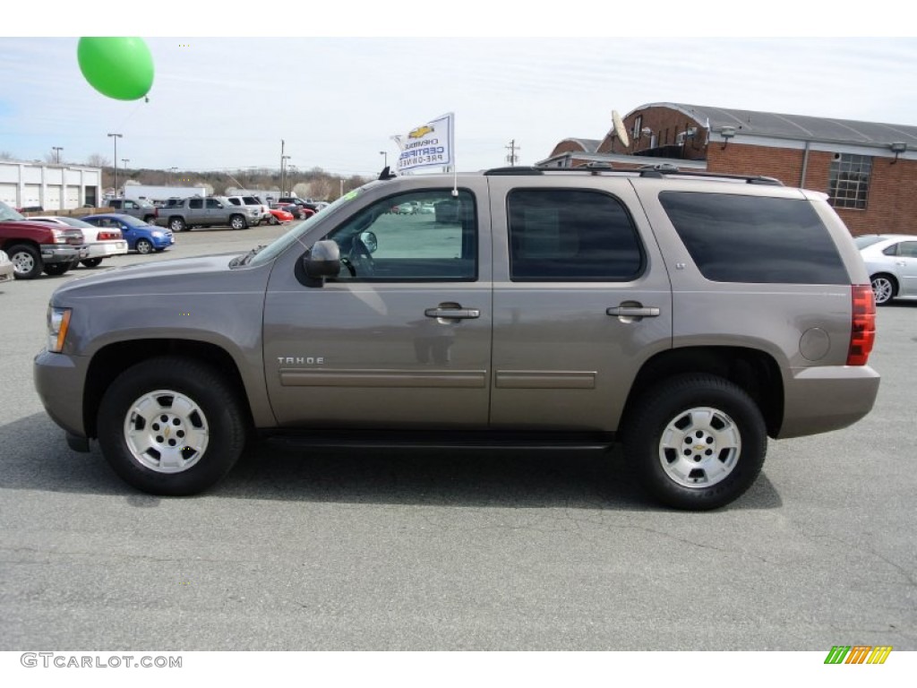 Mocha Steel Metallic 2012 Chevrolet Tahoe LT 4x4 Exterior Photo #78676076