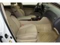 2008 Lexus GS Cashmere Interior Front Seat Photo