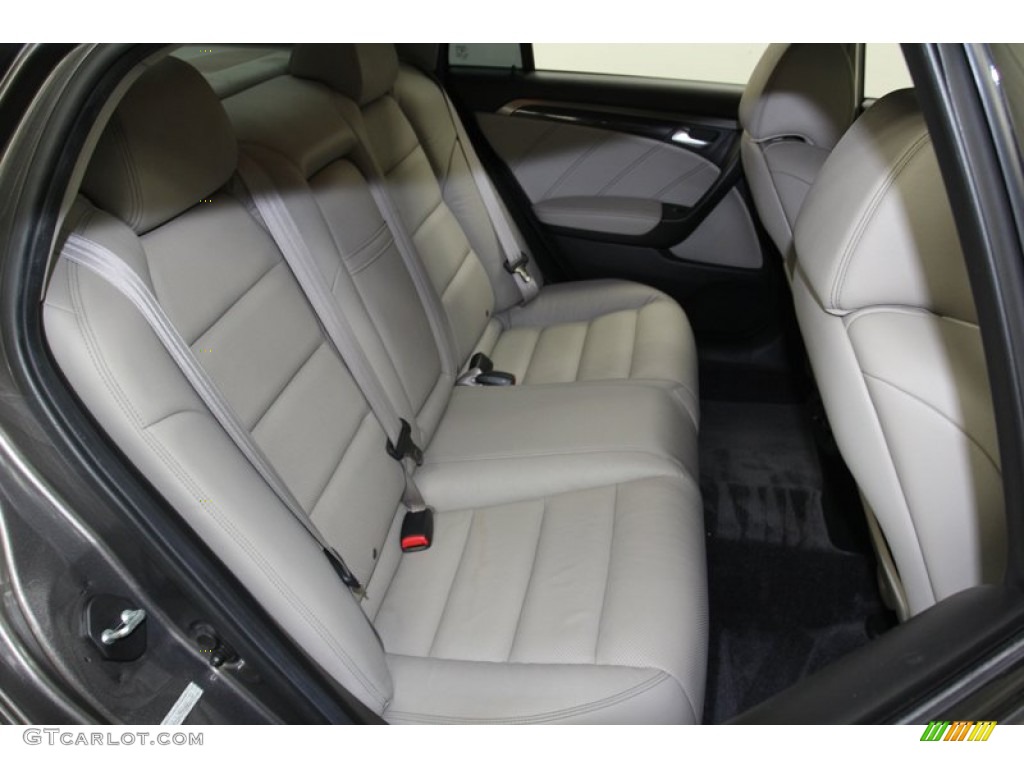 2008 Acura TL 3.5 Type-S Rear Seat Photo #78677110