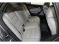 2008 Acura TL Taupe/Ebony Interior Rear Seat Photo