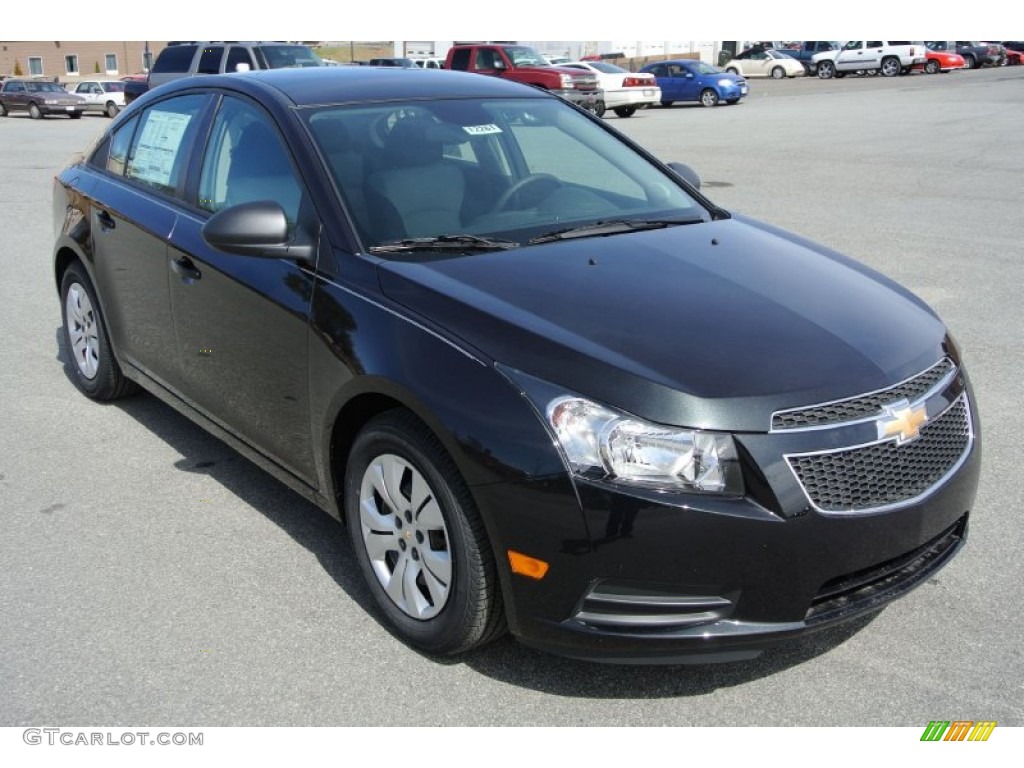 2013 Cruze LS - Black Granite Metallic / Jet Black/Medium Titanium photo #1