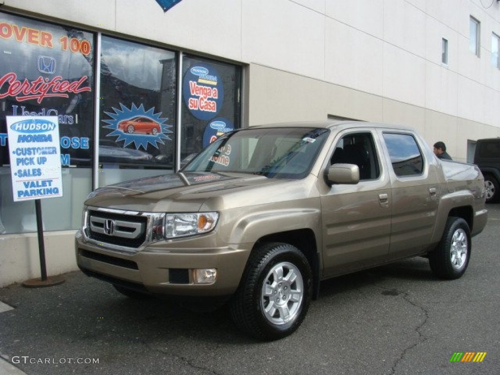 2009 Ridgeline RTS - Mocha Metallic / Black photo #1