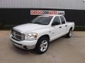 2008 Bright White Dodge Ram 1500 Lone Star Edition Quad Cab  photo #2