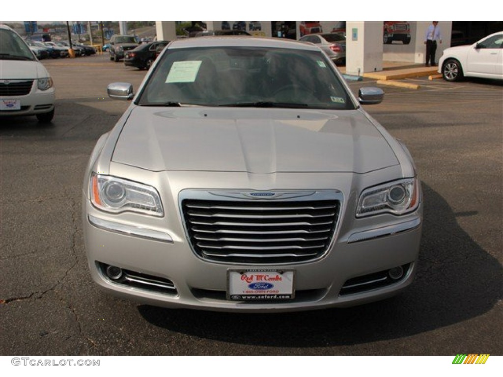 2012 300 Limited - Bright Silver Metallic / Black photo #4