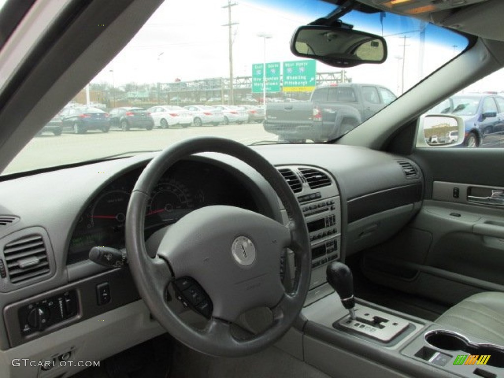 2003 LS V8 - Ceramic White Tri Coat / Dark Ash/Medium Ash photo #11