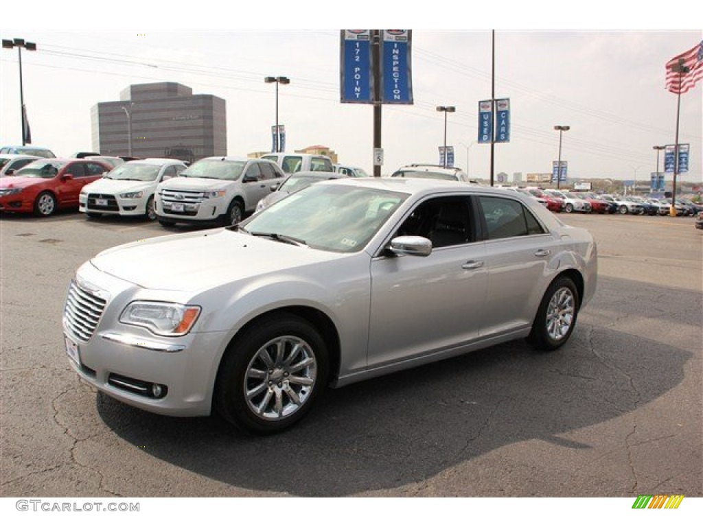 2012 300 Limited - Bright Silver Metallic / Black photo #5