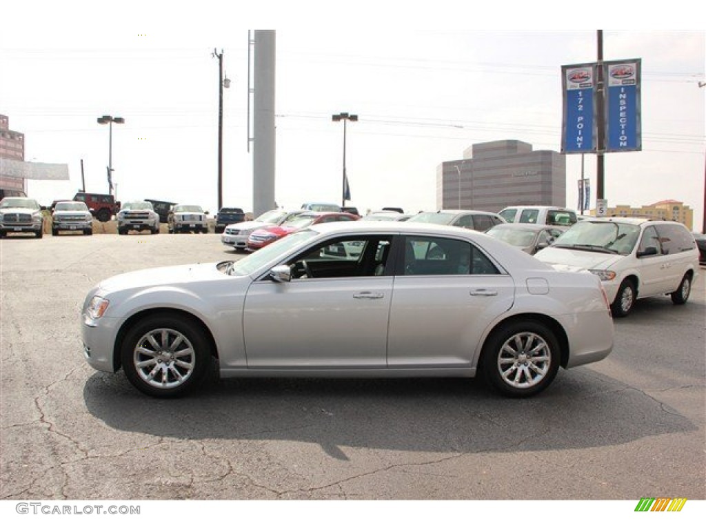 2012 300 Limited - Bright Silver Metallic / Black photo #6
