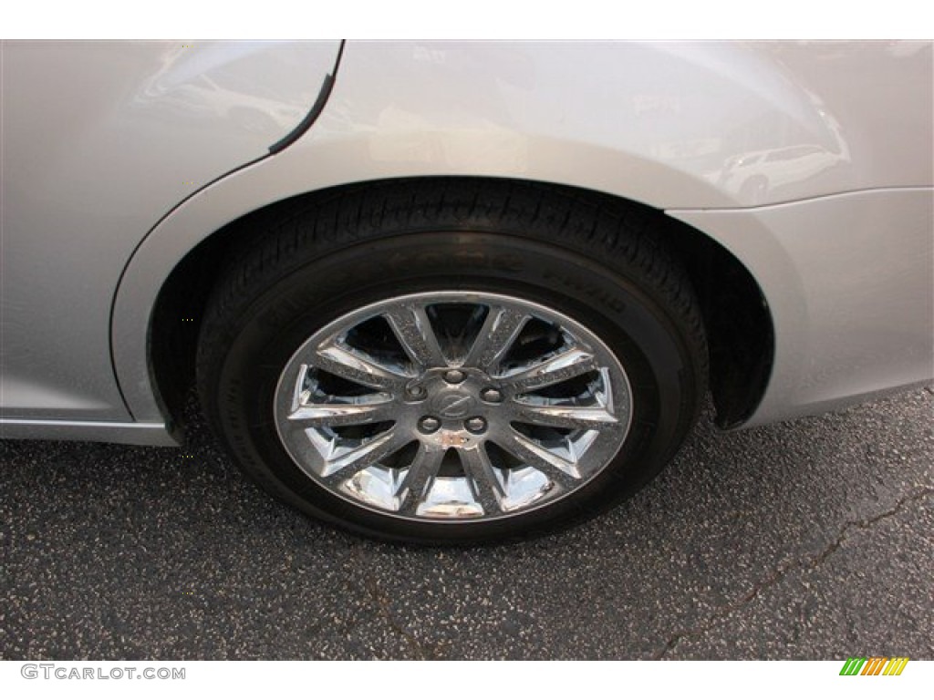 2012 300 Limited - Bright Silver Metallic / Black photo #8