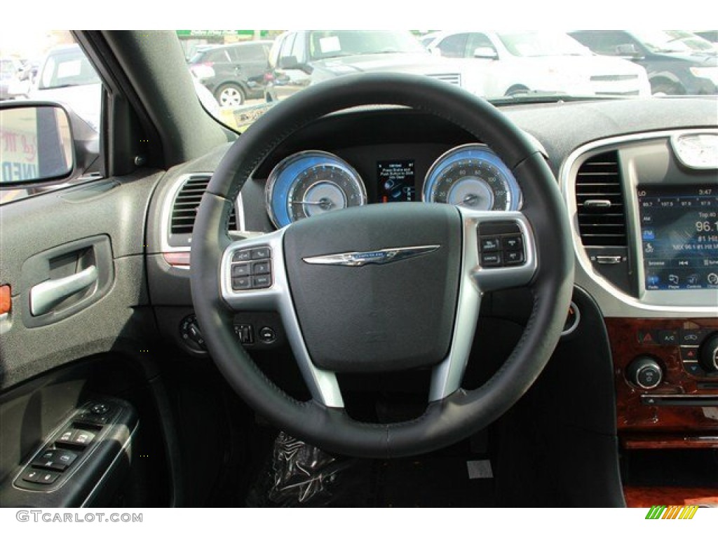 2012 300 Limited - Bright Silver Metallic / Black photo #13