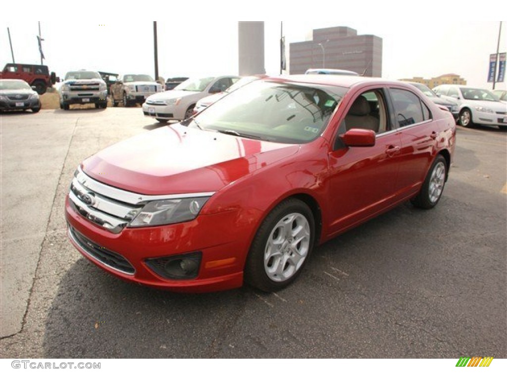 Red Candy Metallic 2010 Ford Fusion SE Exterior Photo #78679069