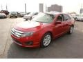 Red Candy Metallic 2010 Ford Fusion SE Exterior