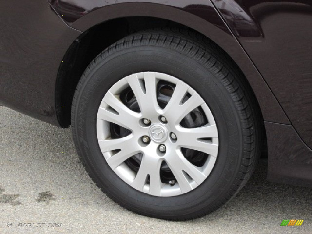 2010 MAZDA6 i Sport Sedan - Black Cherry Metallic / Black photo #3