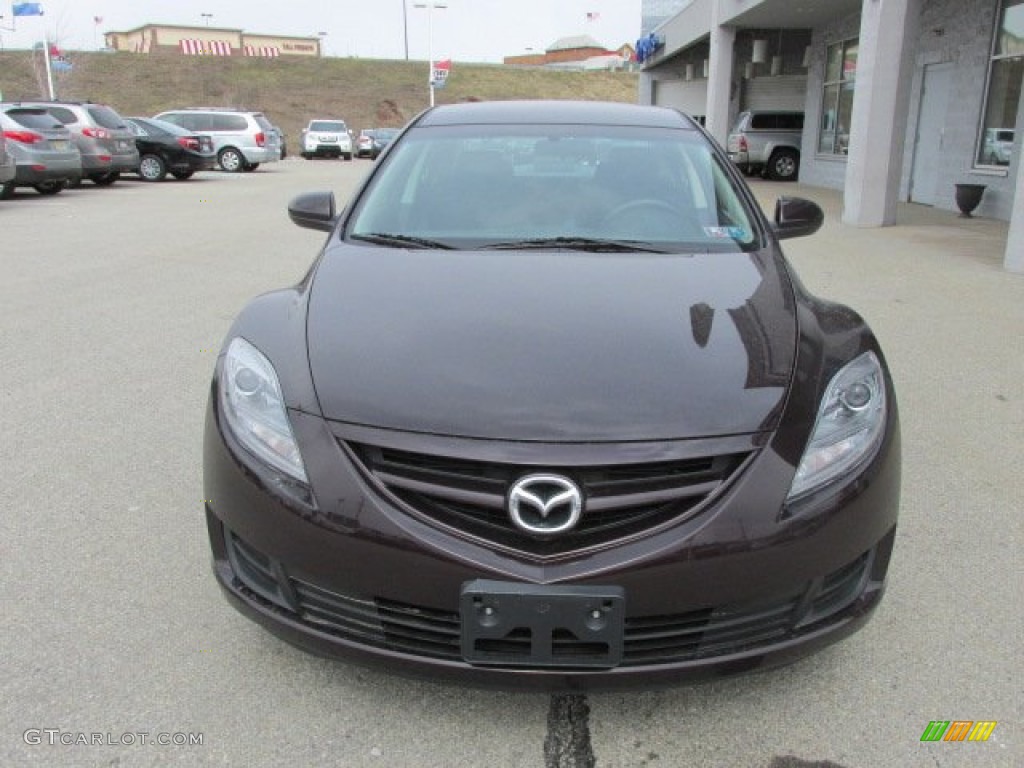2010 MAZDA6 i Sport Sedan - Black Cherry Metallic / Black photo #4