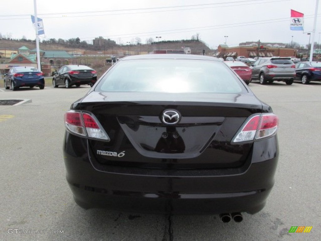 2010 MAZDA6 i Sport Sedan - Black Cherry Metallic / Black photo #8