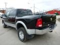 2012 Black Dodge Ram 3500 HD Laramie Mega Cab 4x4 Dually  photo #3