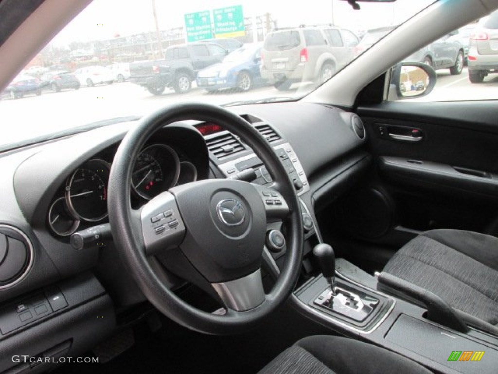 2010 MAZDA6 i Sport Sedan - Black Cherry Metallic / Black photo #13