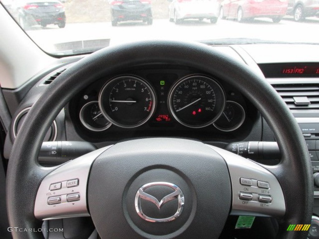 2010 MAZDA6 i Sport Sedan - Black Cherry Metallic / Black photo #17