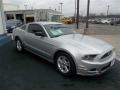 2014 Ingot Silver Ford Mustang V6 Coupe  photo #7