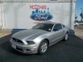 2014 Ingot Silver Ford Mustang V6 Coupe  photo #19