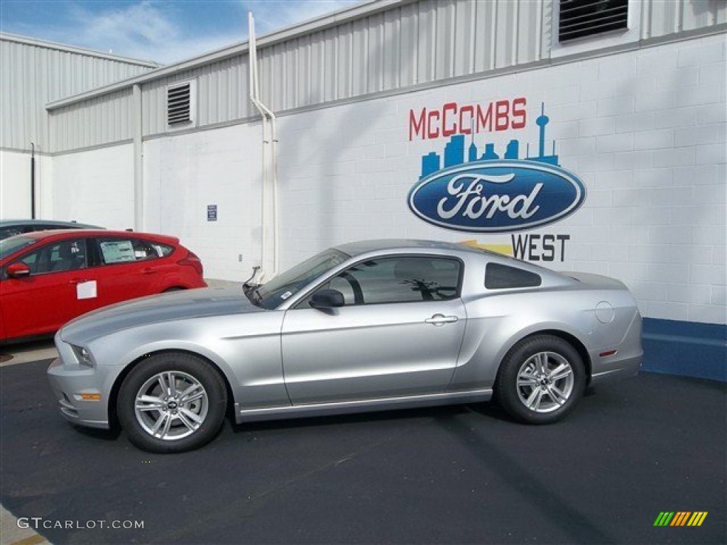 2014 Mustang V6 Coupe - Ingot Silver / Charcoal Black photo #20