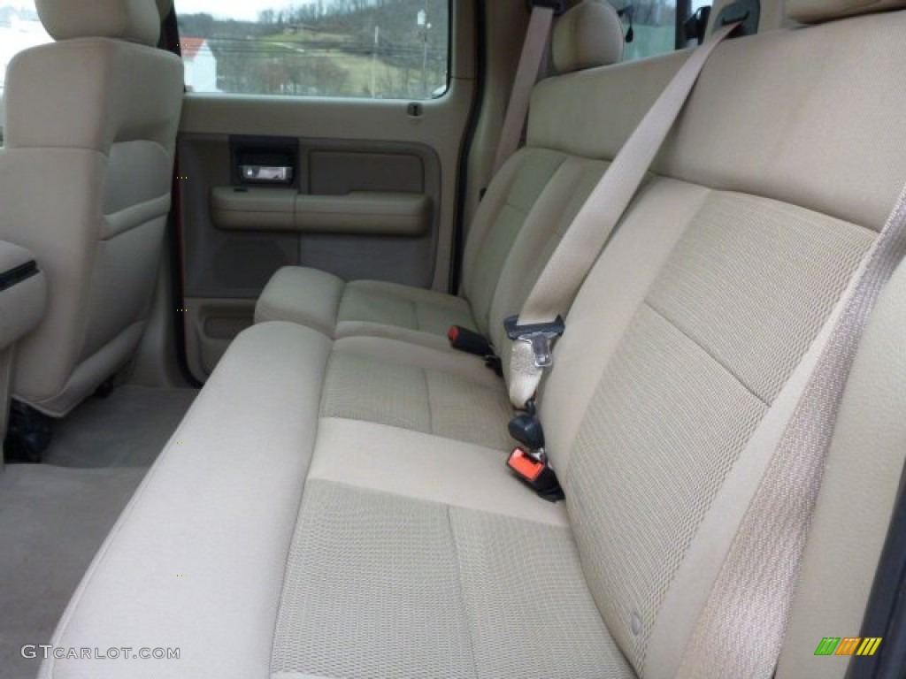 2004 F150 XLT SuperCrew 4x4 - Bright Red / Tan photo #11