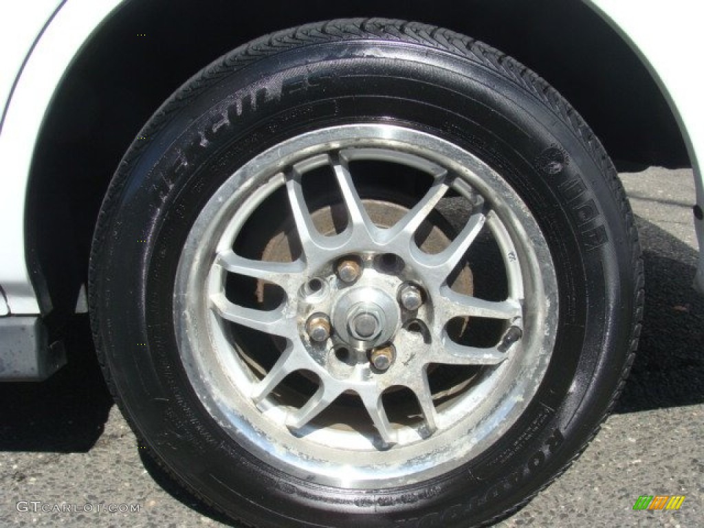1997 Civic DX Sedan - Frost White / Gray photo #15