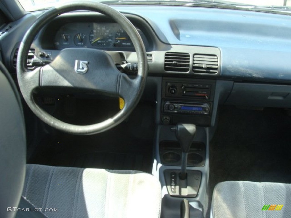 1993 Escort LX Sedan - Oxford White / Grey photo #6
