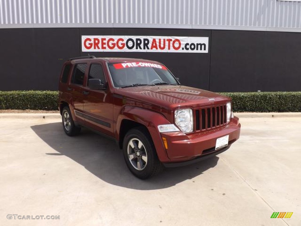 Red Rock Crystal Pearl Jeep Liberty