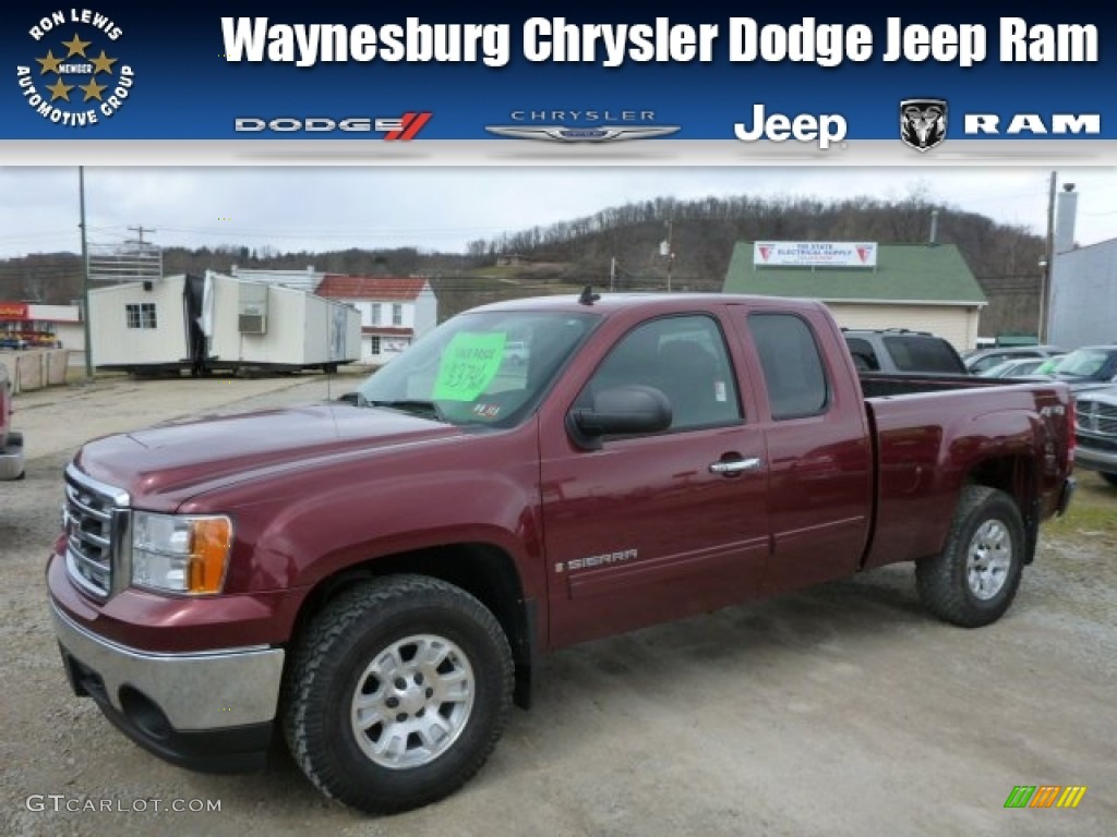 Sonoma Red Metallic GMC Sierra 1500