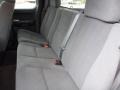 2008 GMC Sierra 1500 Ebony Interior Rear Seat Photo