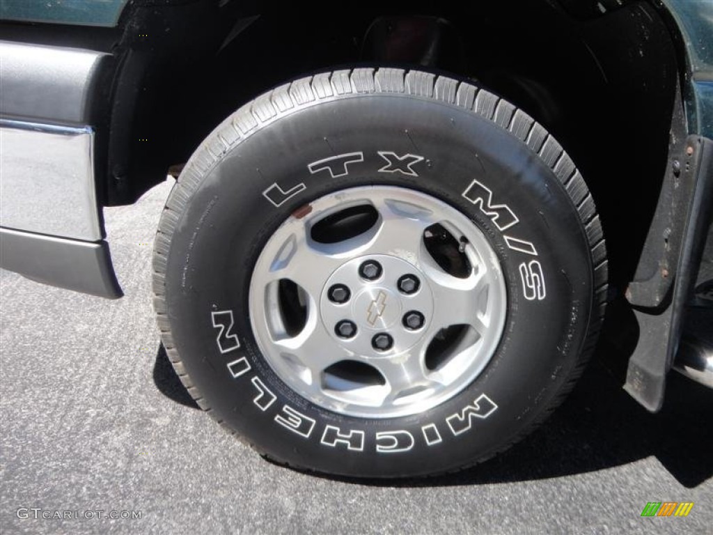 2003 Silverado 1500 Z71 Extended Cab 4x4 - Dark Green Metallic / Dark Charcoal photo #13