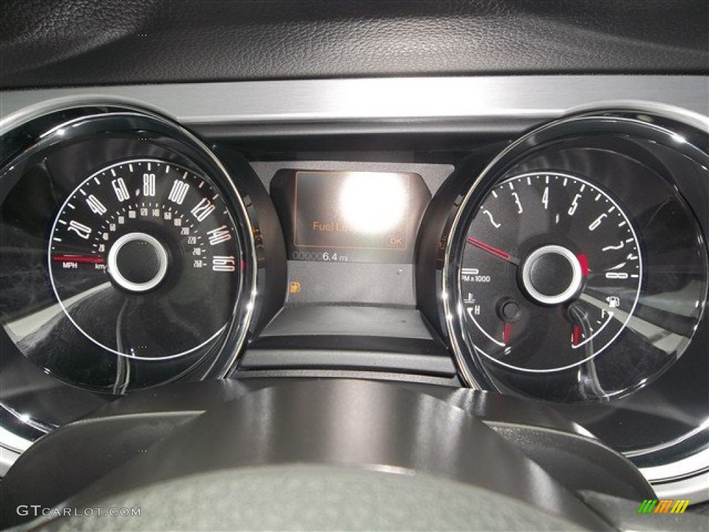 2014 Ford Mustang GT Premium Coupe Gauges Photo #78681847