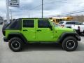 2012 Gecko Green Jeep Wrangler Unlimited Sport S 4x4  photo #6