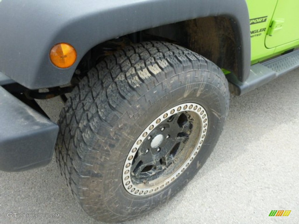 2012 Jeep Wrangler Unlimited Sport S 4x4 Custom Wheels Photos