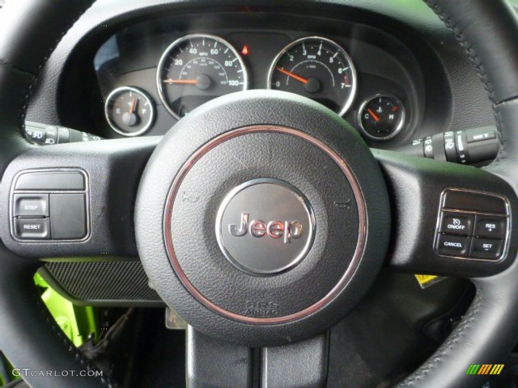 2012 Jeep Wrangler Unlimited Sport S 4x4 Controls Photo #78682191