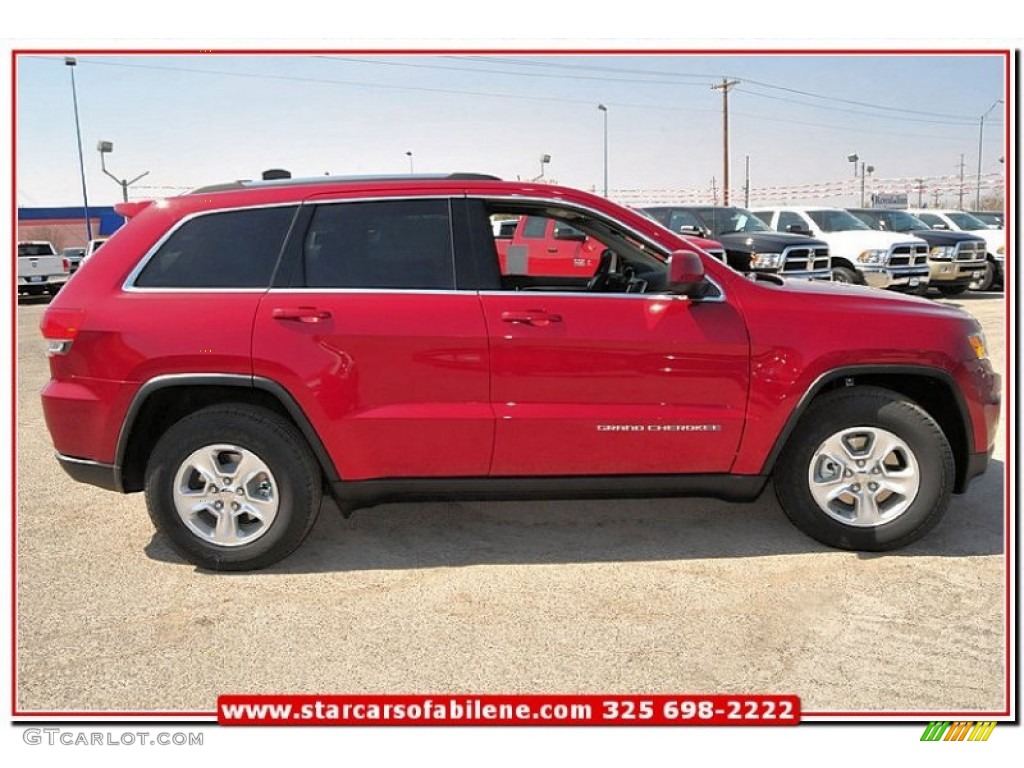 2014 Grand Cherokee Laredo - Deep Cherry Red Crystal Pearl / New Zealand Black/Light Frost photo #8