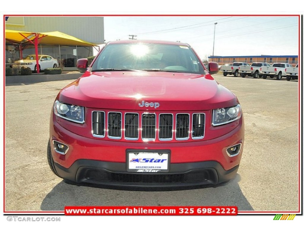 2014 Grand Cherokee Laredo - Deep Cherry Red Crystal Pearl / New Zealand Black/Light Frost photo #10