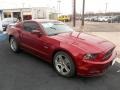 Ruby Red 2014 Ford Mustang GT Premium Coupe Exterior
