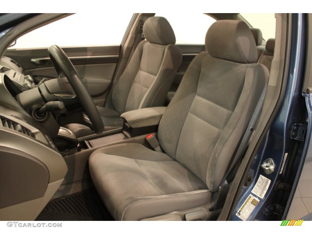 Gray Interior 2009 Honda Civic EX Sedan Photo #78682828