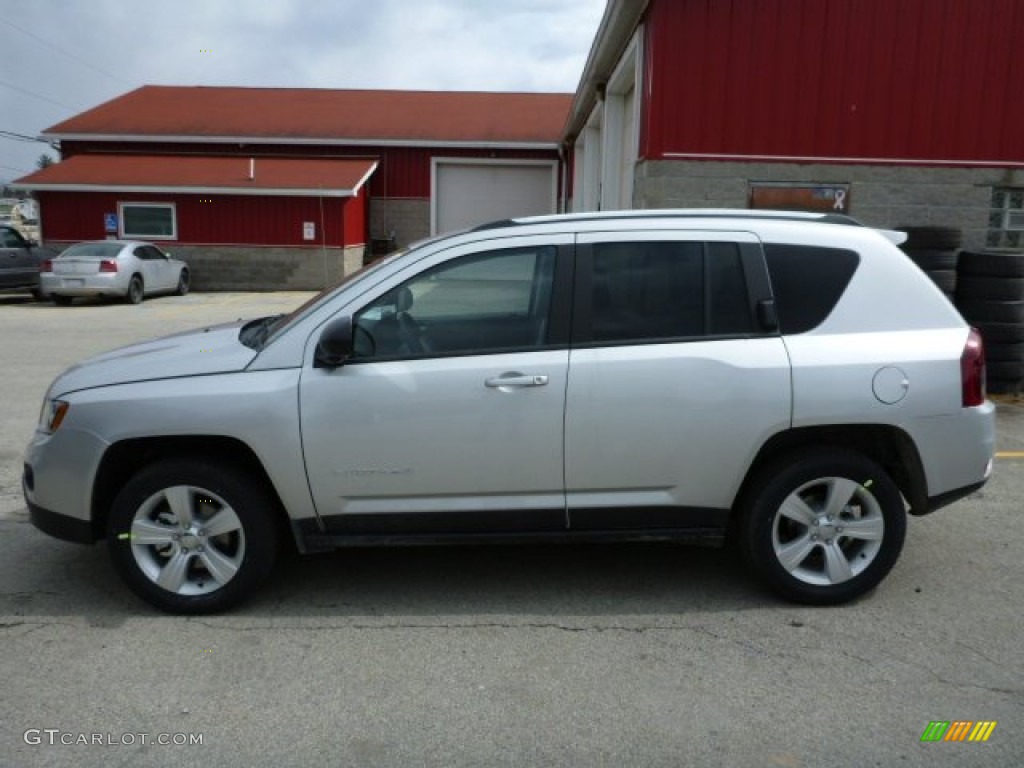 Bright Silver Metallic 2014 Jeep Compass Sport 4x4 Exterior Photo #78683054