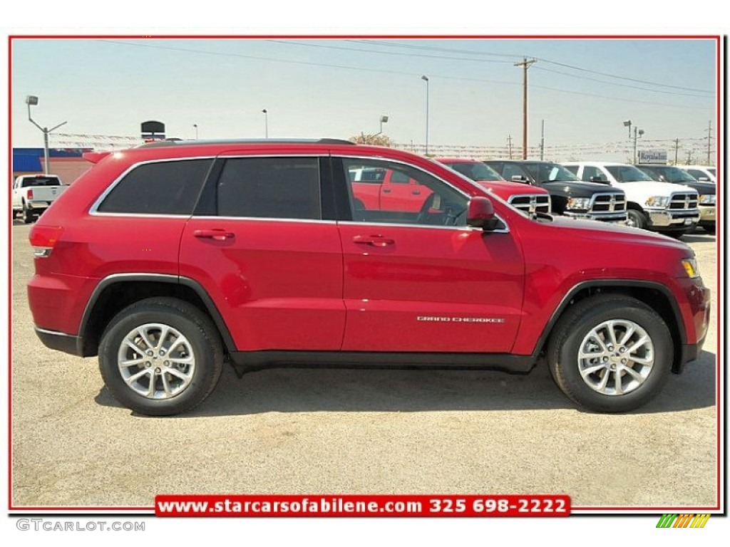 2014 Grand Cherokee Laredo - Deep Cherry Red Crystal Pearl / New Zealand Black/Light Frost photo #8