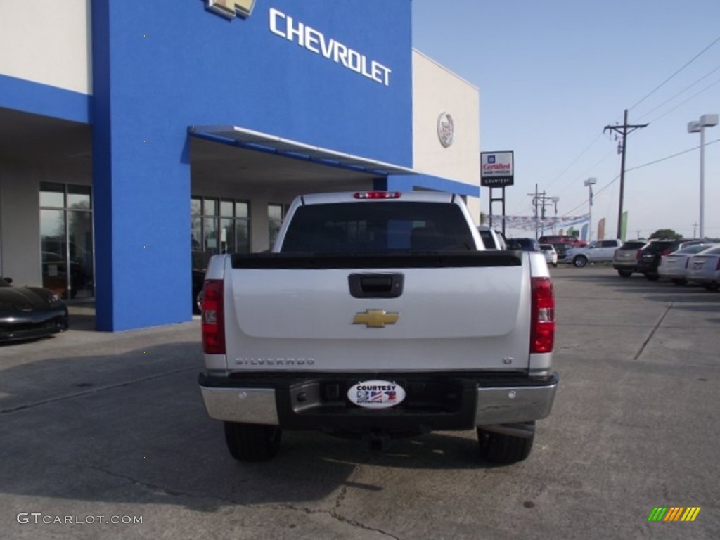 2013 Silverado 1500 LT Crew Cab - Silver Ice Metallic / Light Titanium/Dark Titanium photo #3