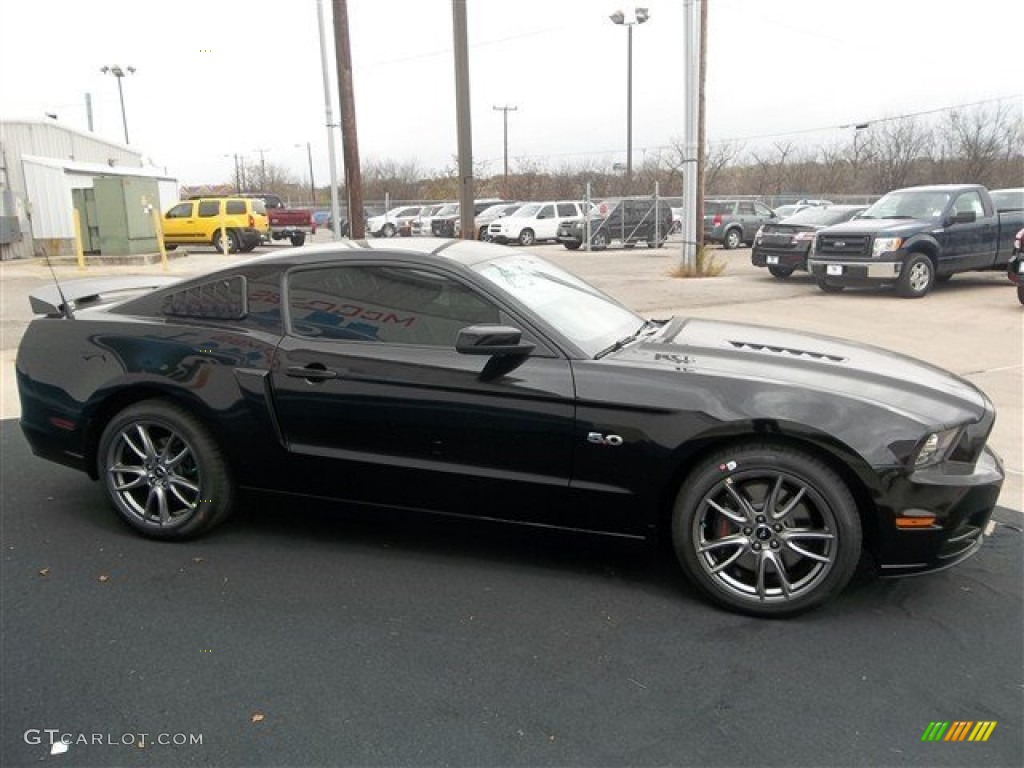 Black 2014 Ford Mustang GT Premium Coupe Exterior Photo #78683266