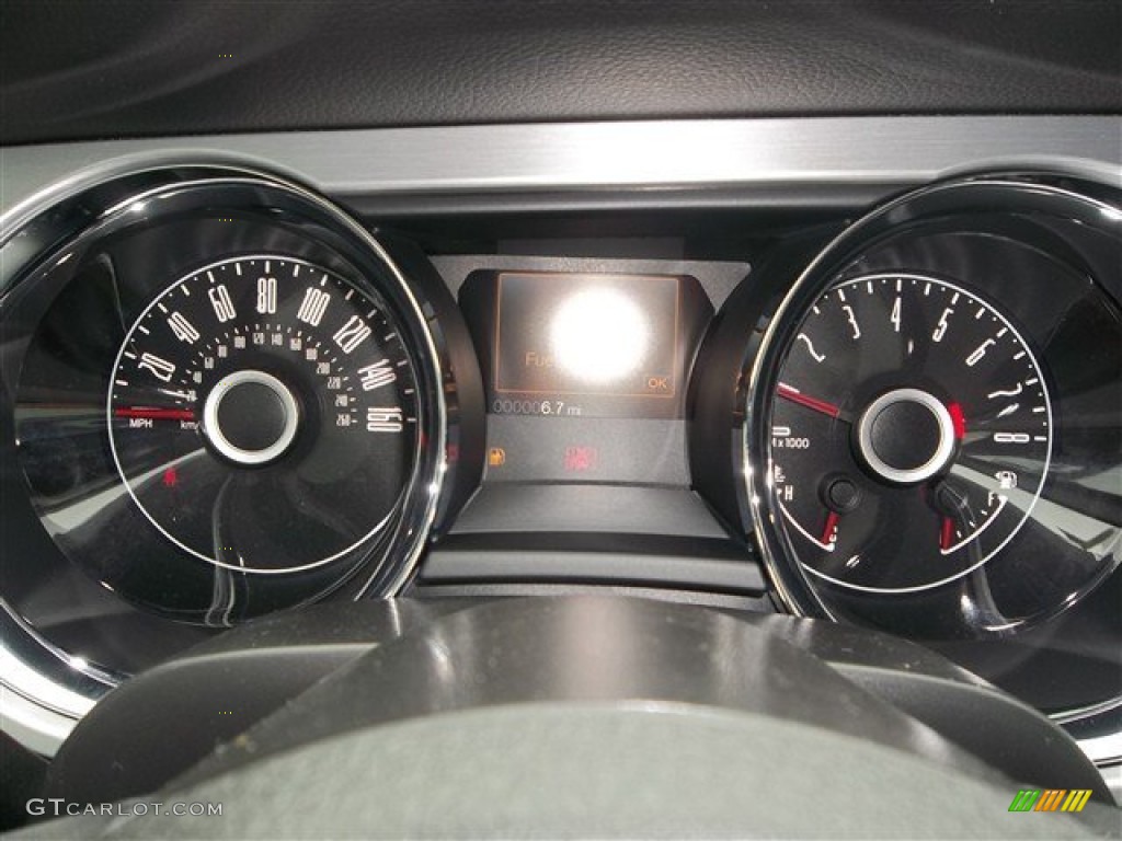 2014 Ford Mustang GT Premium Coupe Gauges Photo #78683500