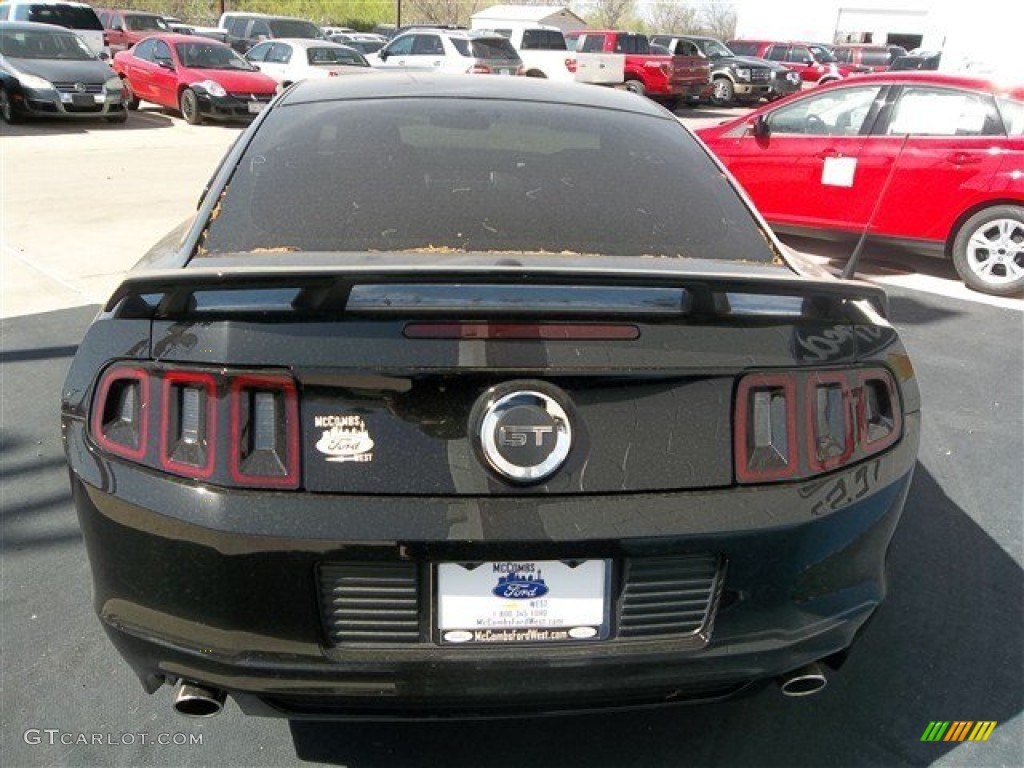 2014 Mustang GT Premium Coupe - Black / Charcoal Black photo #26