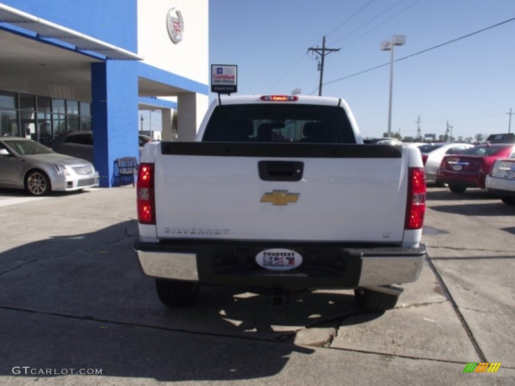 2013 Silverado 1500 LT Crew Cab - Summit White / Ebony photo #3